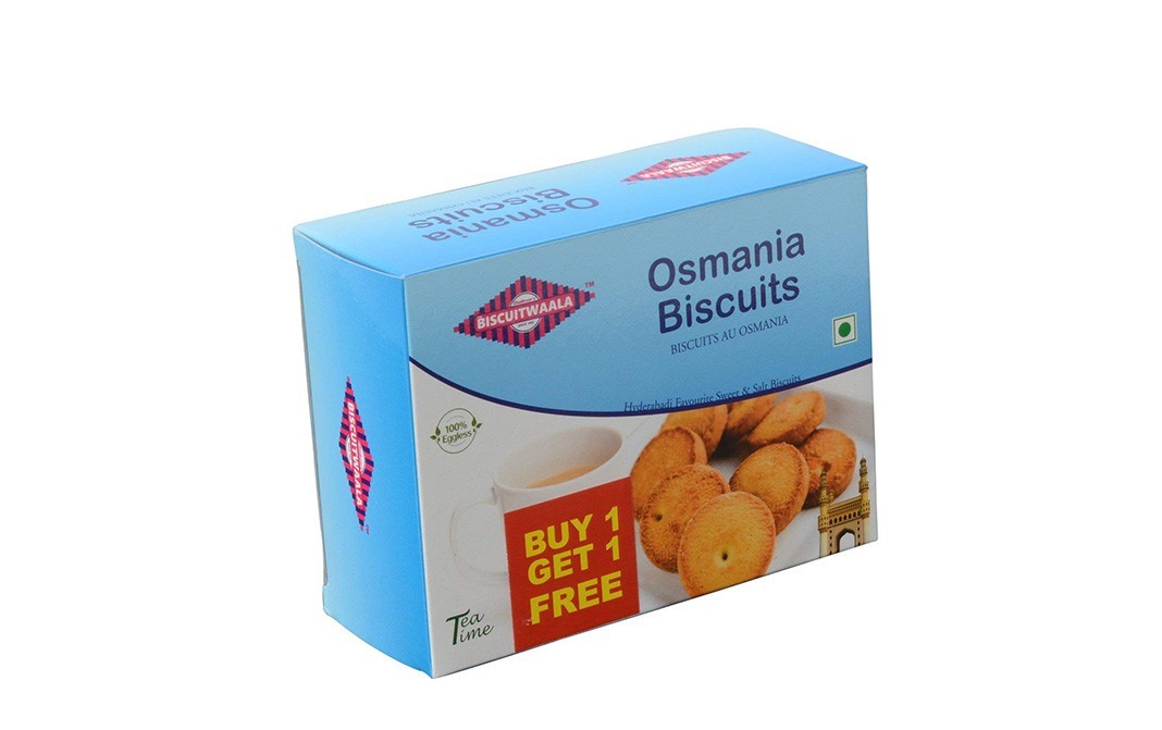 Biscuitwaala Osmania Biscuits    Box  200 grams